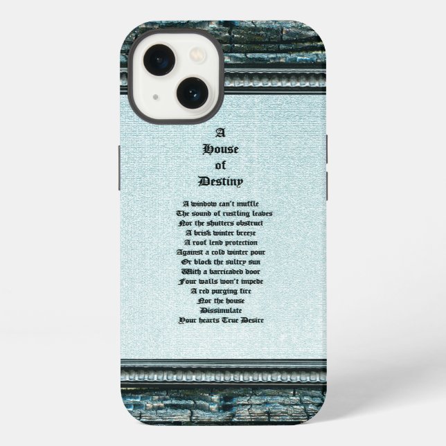Coque iPhone Maison du destin (Verso)
