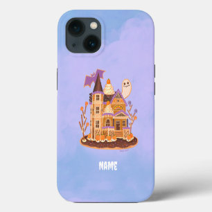 Etui iPhone 13 Maison en pain d'épices personnalisable pour Hallo