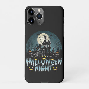 Coque iPhone 11Pro Maison hantée, Soirée d'Halloween effrayante
