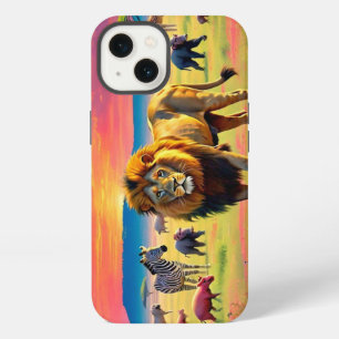 Etui iPhone 13 "Majesté africaine sauvage"