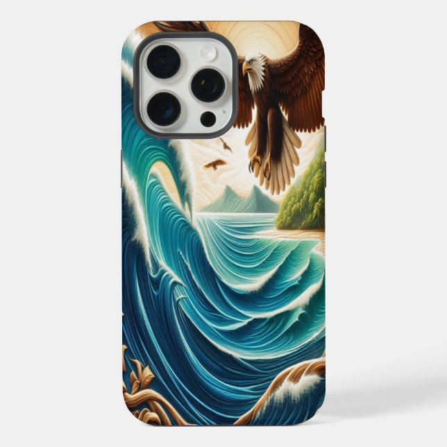 Coque iPhone Majesté du ciel (Verso)
