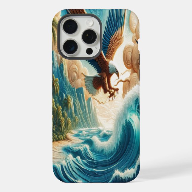 Coque iPhone Majesté en vol (Verso)