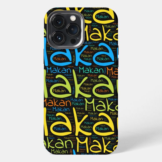 Coque iPhone Makan (Verso)