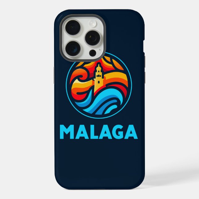 Coque iPhone Malaga 3 (Verso)