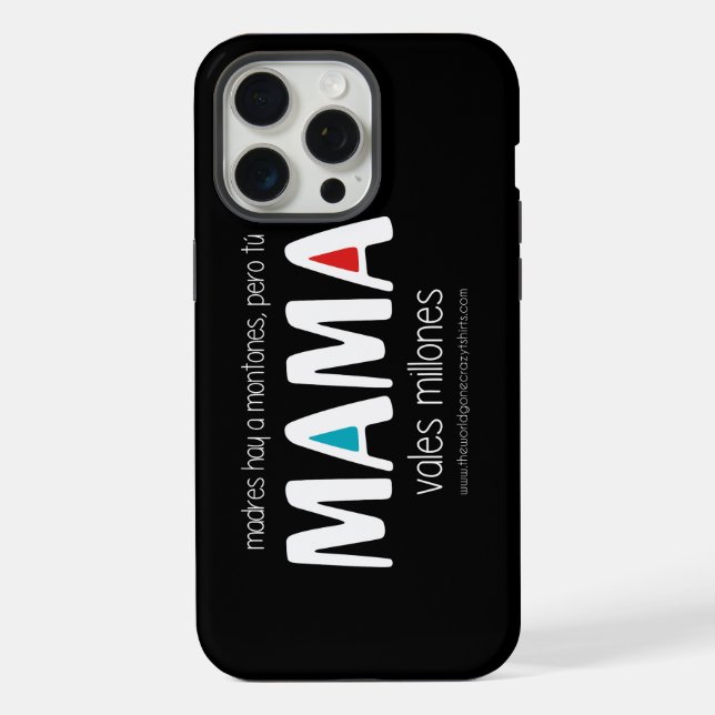 Coque iPhone Mama vales millones (Verso)