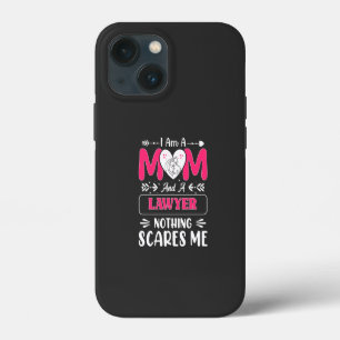 Etui iPhone 13 Mini Maman avocat drôle, Maman avocat drôle