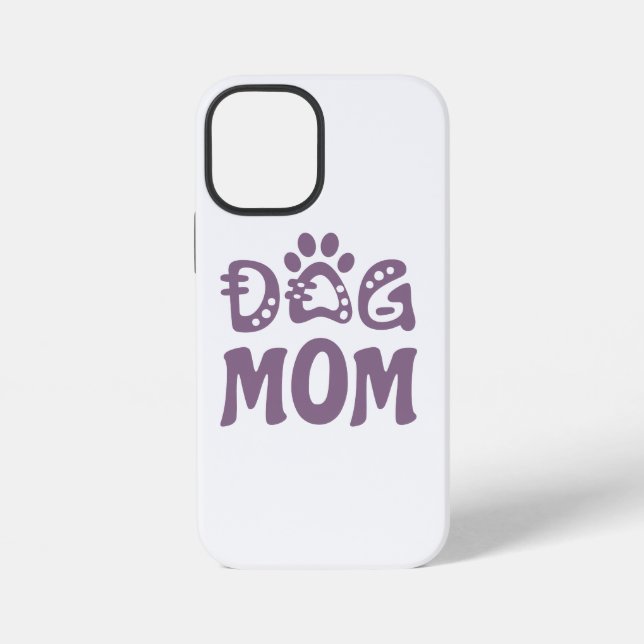 Coque iPhone Maman Chien (Verso)