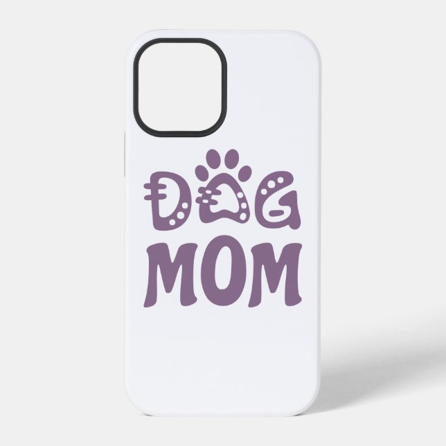 Coque iPhone Maman Chien (Verso)