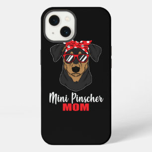 Etui iPhone 13 Maman chien Pinscher nain cool Cadeau pour amateur