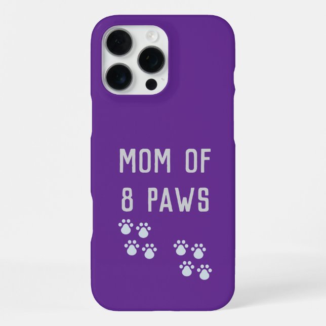Coque iPhone Maman de 8 pattes (Verso)
