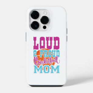 Coque Pour iPhone 14 Plus Maman de basketteuse fière et bruyante