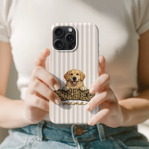 Coque iPhone 15 Pro Max Maman de chien Cadeau d'anniversaire pour maman