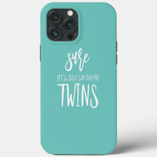 Etui iPhone 13 Pro Max Maman de jumeaux irlandais Maman de 2 enfants rapp