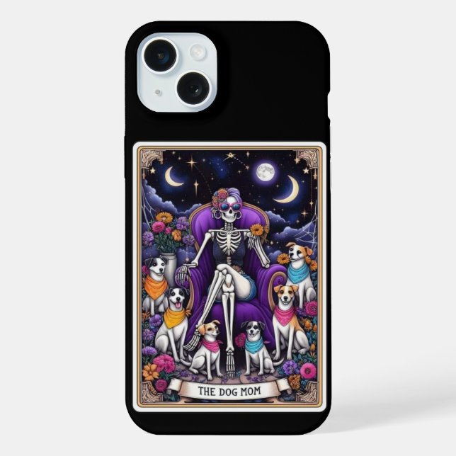 Coque iPhone Maman du chien (Verso)