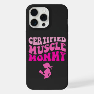Coque iPhone 15 Pro Max Maman Musclée Certifiée De Dos