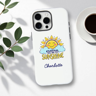 Coque iPhone 16 Pro Max Maman, Tu Es Mon Soleil Fête des Mères mignonnes