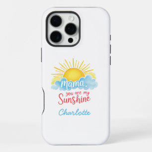 Coque iPhone 16 Pro Max Maman, tu es mon soleil Meilleure fête des mères