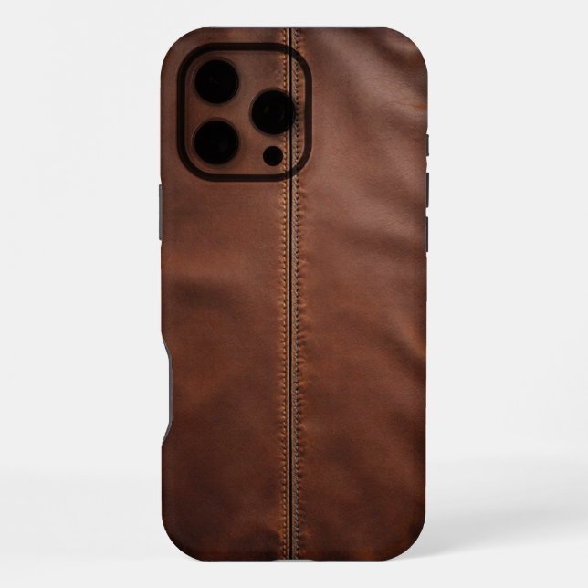 Coque iPhone Manche Brown (Verso)