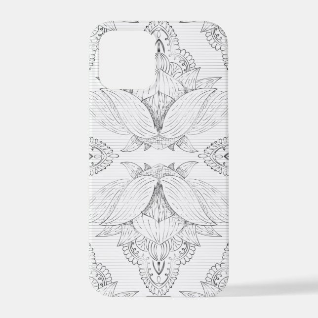 Coque iPhone Mandala 3 (Verso)