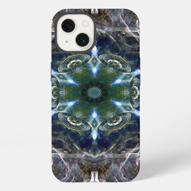 Coque iPhone Mandala folklorique  (Verso)