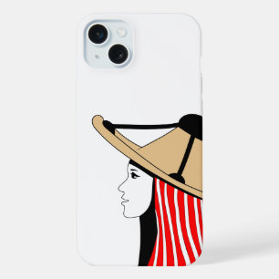 Coque iPhone 15 Plus Mandil w Chachiya : Symboles de l'identité Jebala