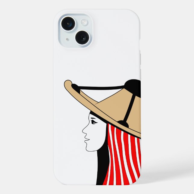 Coque iPhone Mandil w Chachiya : Symboles de l'identité Jebala (Verso)