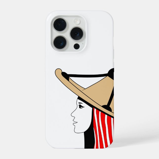 Coque iPhone Mandil w Chachiya : Symboles de l'identité Jebala (Verso)