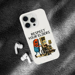 Coque iPhone 15 Pro Manette de jeu rétro drôle de contrôle de jeu Resp