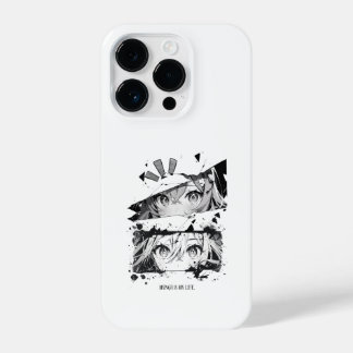 Coque Pour iPhone 14 Plus Manga Is My Life Anime Eyes Glitch Art