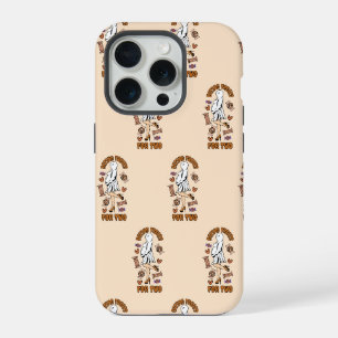 Coque iPhone 15 Pro "Manger des friandises pour deux" Grossesse Hallow