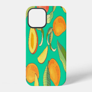 Coque iPhone 12 Mango Medley : Motif de fruits tropicaux
