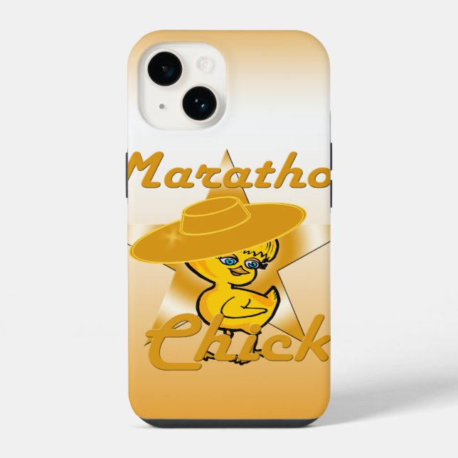 Coque iPhone Marathon Chick #10 (Verso)