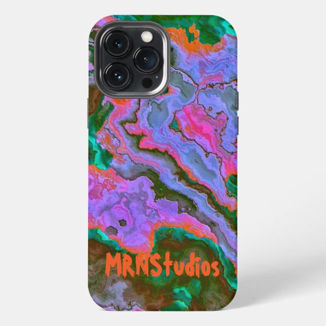 Coque iPhone Marbre aigre (Verso)