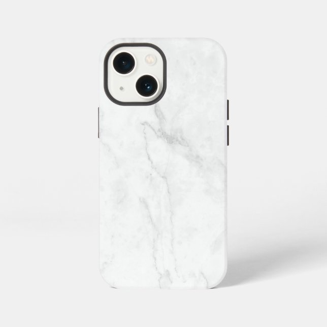Coque iPhone Marbre Blanc (Verso)