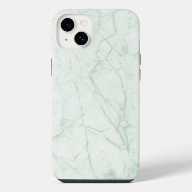 Coque iPhone Marbre blanc (Verso)