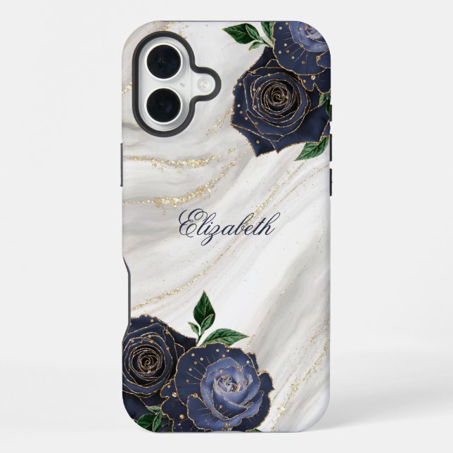 Coque iPhone Marbre Blanc (Verso)