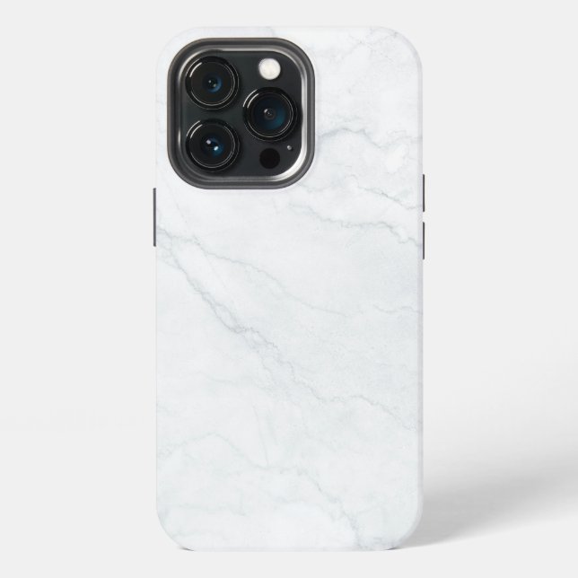 Coque iPhone Marbre Blanc (Dos)