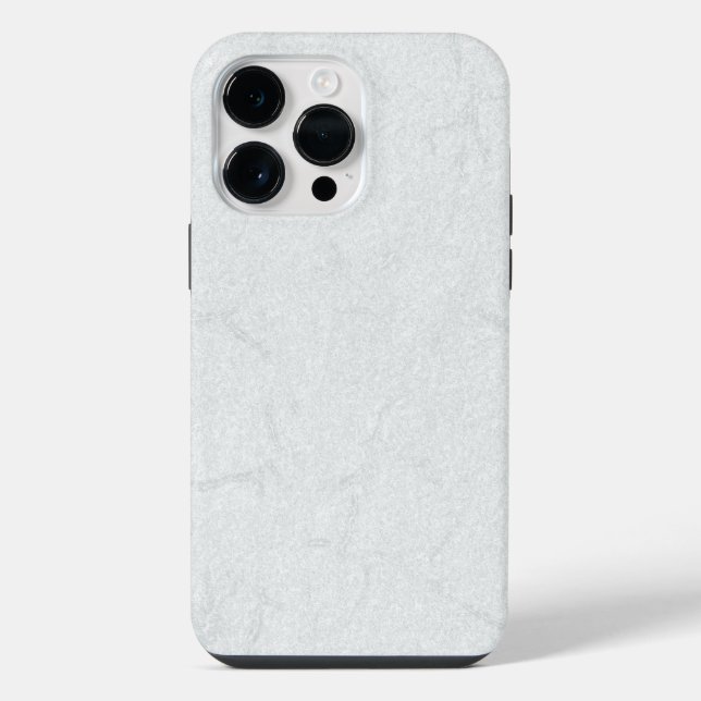 Coque iPhone Marbre blanc (Verso)