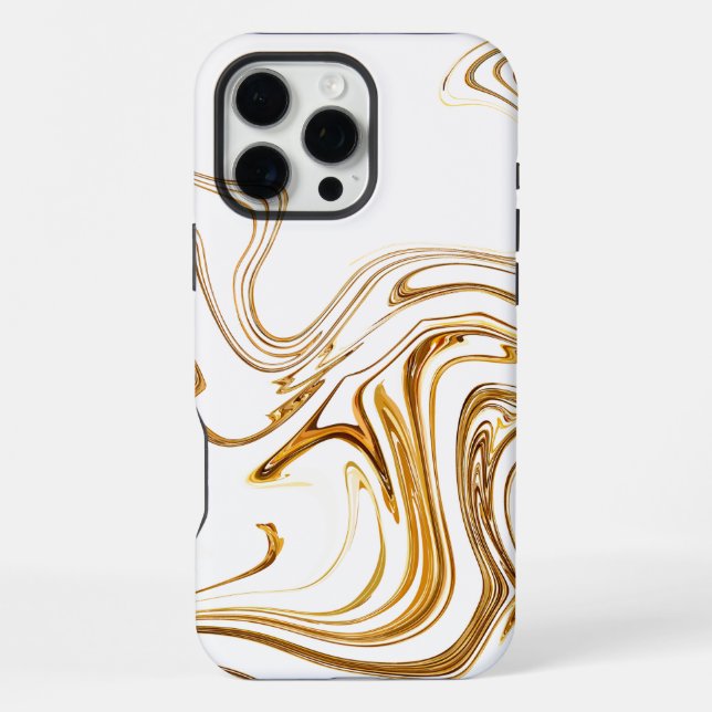 Coque iPhone Marbre Blanc  (Verso)