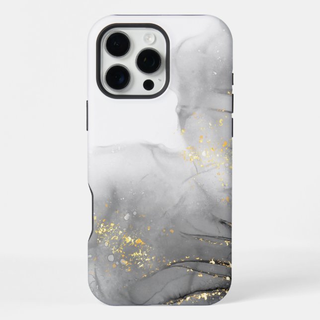 Coque iPhone Marbre Blanc  (Verso)