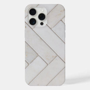 Coque iPhone 15 Pro Max Marbre Blanc Élégant