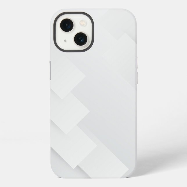 Coque iPhone Marbre blanc élégant  (Verso)