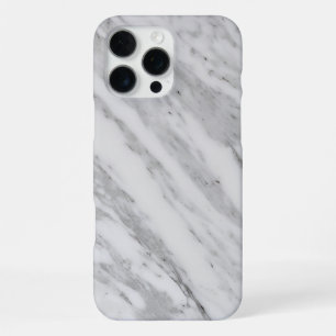Coque iPhone 16 Pro Max Marbre Blanc Élégant