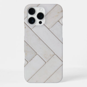 Coque iPhone 16 Pro Max Marbre Blanc Élégant