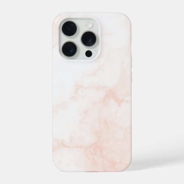 Coque iPhone Marbre blanc et or moderne (Verso)
