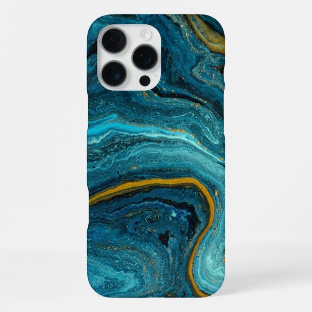 Coque iPhone Marbre élégant (Verso)