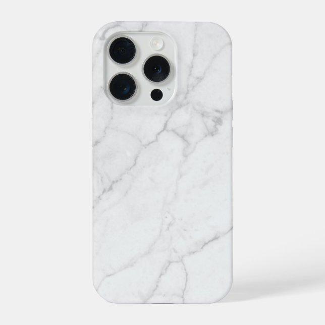 Coque iPhone Marbre Gris Fumé Tourbillon (Verso)
