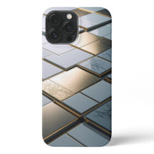 Marbre Or Carreaux Luxe Géométrie