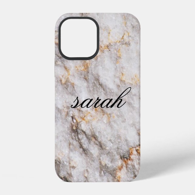 Coque iPhone Marbre tendance cool  (Verso)