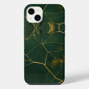 Marbre Vert Émeraude Paillettes Dorées